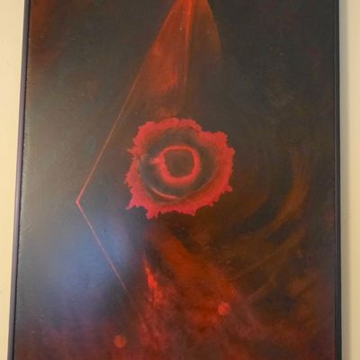 Breached - Original Abstract Oil Painting
