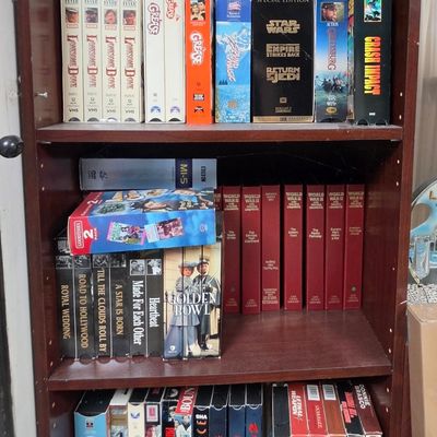 Sale Photo Thumbnail #212: Collection of Assorted Vintage VHS Tapes