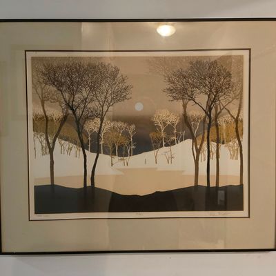 Virgil Thrasher 'Tree Vision' Serigraph