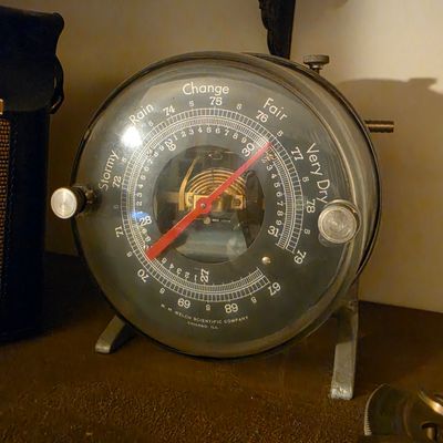 Sale Photo Thumbnail #149: W.M. Welch Scientific Company Aneroid Barometer