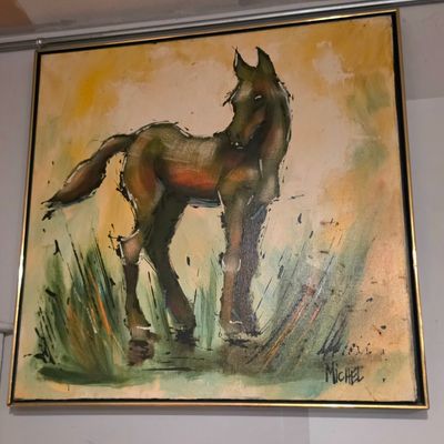Michel Horse Painting