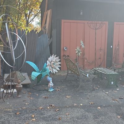 Large Metal Armillary Sphere Garden Sculpture