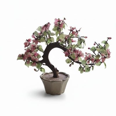 Sale Photo Thumbnail #176: Chinese Hardstone Bonsai Tree and Figurine Collection