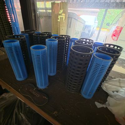 Sale Photo Thumbnail #291: Vintage Plastic Hair Roller Set