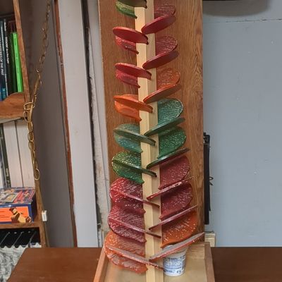 Sale Photo Thumbnail #216: Wooden Musical Marble Tree