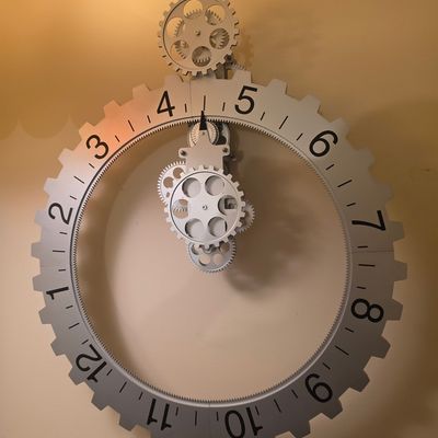 Sale Photo Thumbnail #148: Kikkerland Big Wheel Revolving Wall Clock