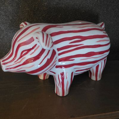 Sale Photo Thumbnail #246: Vintage Ceramic Piggy Bank