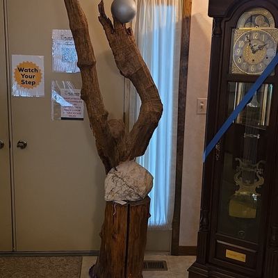Contemporary Mixed-Media Organic Sculpture