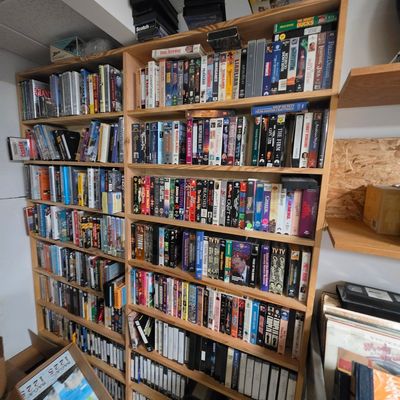 Large Collection of Vintage VHS Tapes
