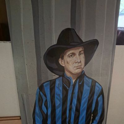 Sale Photo Thumbnail #132: Original Oil Portrait of Garth Brooks