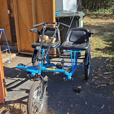 Worksman Cycles Side-by-Side Tricycle