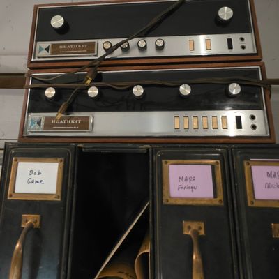 Heathkit AJ-15 Tuner and AA-15 Amplifier Stereo System