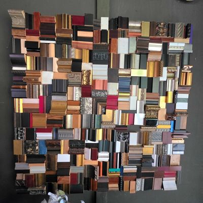 Custom Assemblage Picture Frame Moldings Wall Art