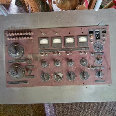 Vintage Laboratory Control Console