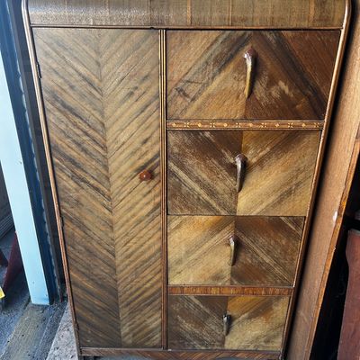 Sale Photo Thumbnail #135: Variety of items, from vintage glass to furniture, to art!