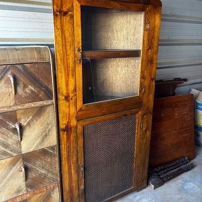 Sale Photo Thumbnail #126: Variety of items, from vintage glass to furniture, to art!