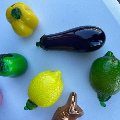 Sale Photo Thumbnail #64: Variety of items, from vintage glass to furniture, to art!