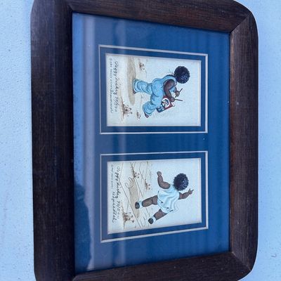 Sale Photo Thumbnail #67: Variety of items, from vintage glass to furniture, to art!