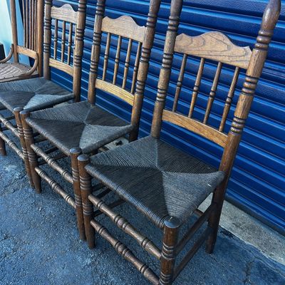 Sale Photo Thumbnail #166: Variety of items, from vintage glass to furniture, to art!