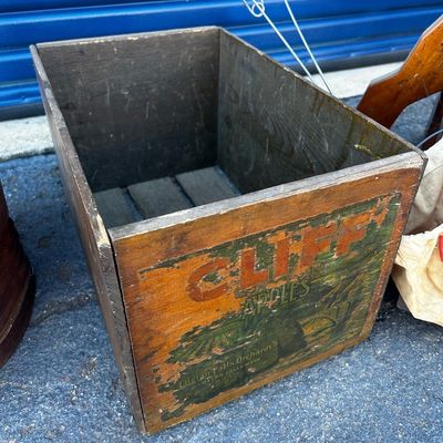 Sale Photo Thumbnail #170: Variety of items, from vintage glass to furniture, to art!
