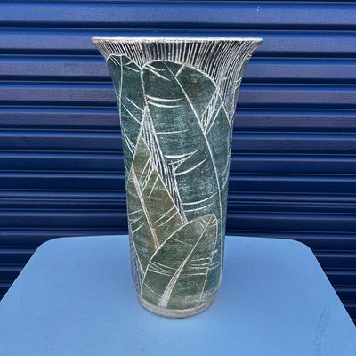 Sale Photo Thumbnail #95: Variety of items, from vintage glass to furniture, to art!
