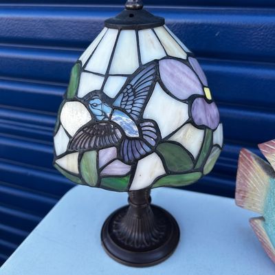 Sale Photo Thumbnail #17: Variety of items, from vintage glass to furniture, to art!