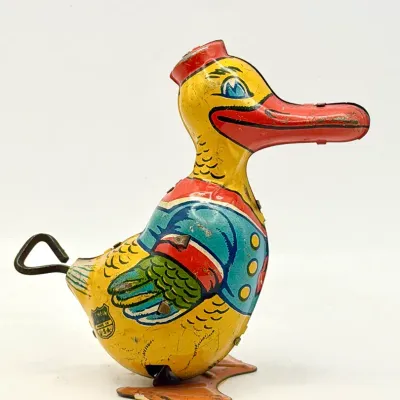 Vintage Tin Litho Windup Toy By J. Chein & Co 1930s-40s
