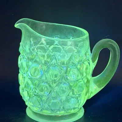 Vintage Glass Creamer