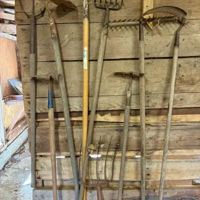 Vintage Farm Tools Mystery Lot