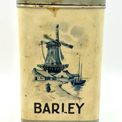 Vintage Barley Metal Tin