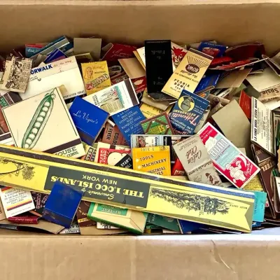 Huge Collection of Vintage Matchbooks 