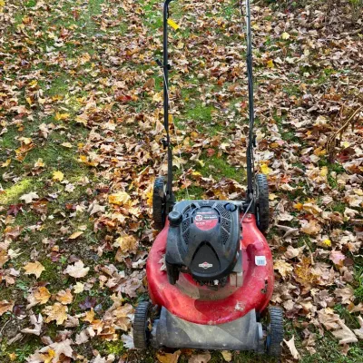 Yard Machines Gas-Powered Push Mower (Starts!)