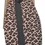Oak and Reed hands-free leopard print waist band running pouch, new in original packaging.