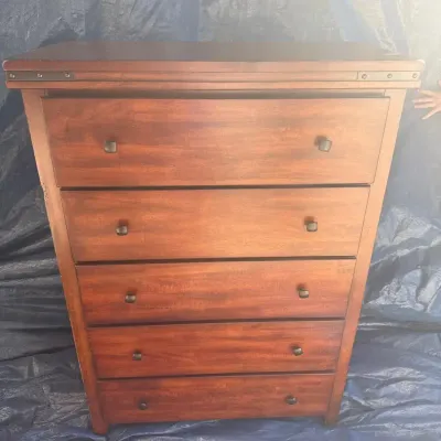 Brown Cedar Line Drawer Dresser Brown Cedar Line Drawer Dresser