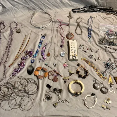 Approximately 50 Pieces of Custom Jewelry