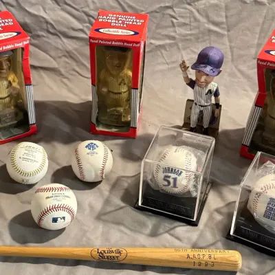 Baseball Balls and Bobble Heads