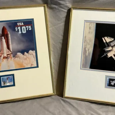 2 - Space Shuttle Stamp Sets