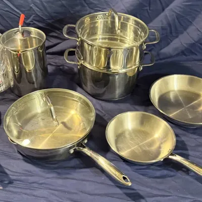 Mom's Cook Stainless Steel Pots and Pans