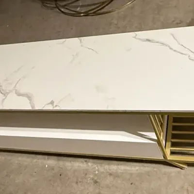 Homary Oval TV Stand