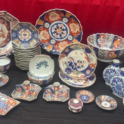 Vtg Asian Tableware Collection 
