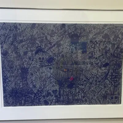 Contemporary Abstract Framed Art 