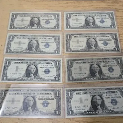 Sale Photo Thumbnail #46: $1 Silver Certificates