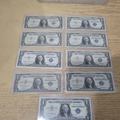 Sale Photo Thumbnail #47: $1 Silver Certificates