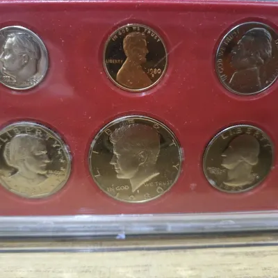 Sale Photo Thumbnail #31:  Proof Set 1980