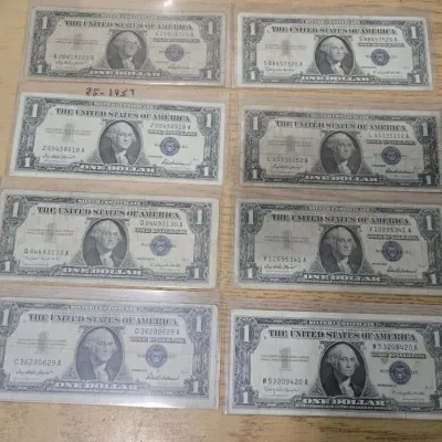Sale Photo Thumbnail #45: $1 Silver Certificates