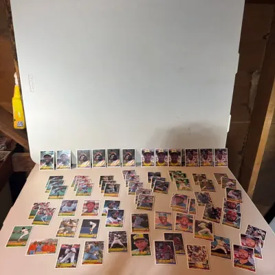 1984 Donruss Baseball Cards Lot (~65+) - (4) Nolan Ryan, Gwynn, Sandberg, HOFers