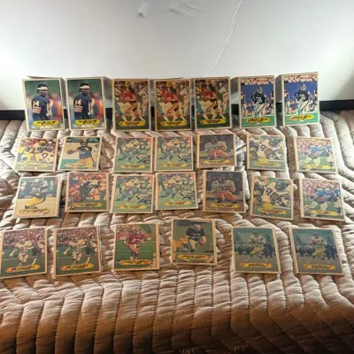 1983 Topps NFL Football Stickers Lot of 27 - Montana, Payton, Marcus Allen RC   