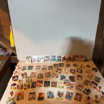 1981 Topps & Donruss Baseball Lot (~70) - Pete Rose, Reggie, Scioscia RC, HOFers   