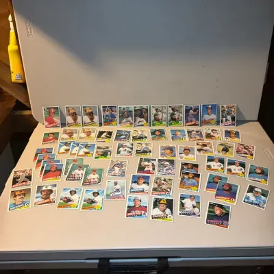 1984-1985 Topps Baseball Cards Lot (~55+) - Cal Ripken, Tony Gwynn, Nolan Ryan