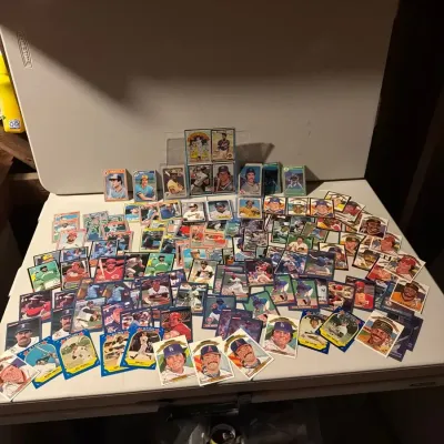 1981-1986 Baseball Cards Lot (~80+) - Fleer Gwynn RC, Boggs RC, Ripken, Henderson   